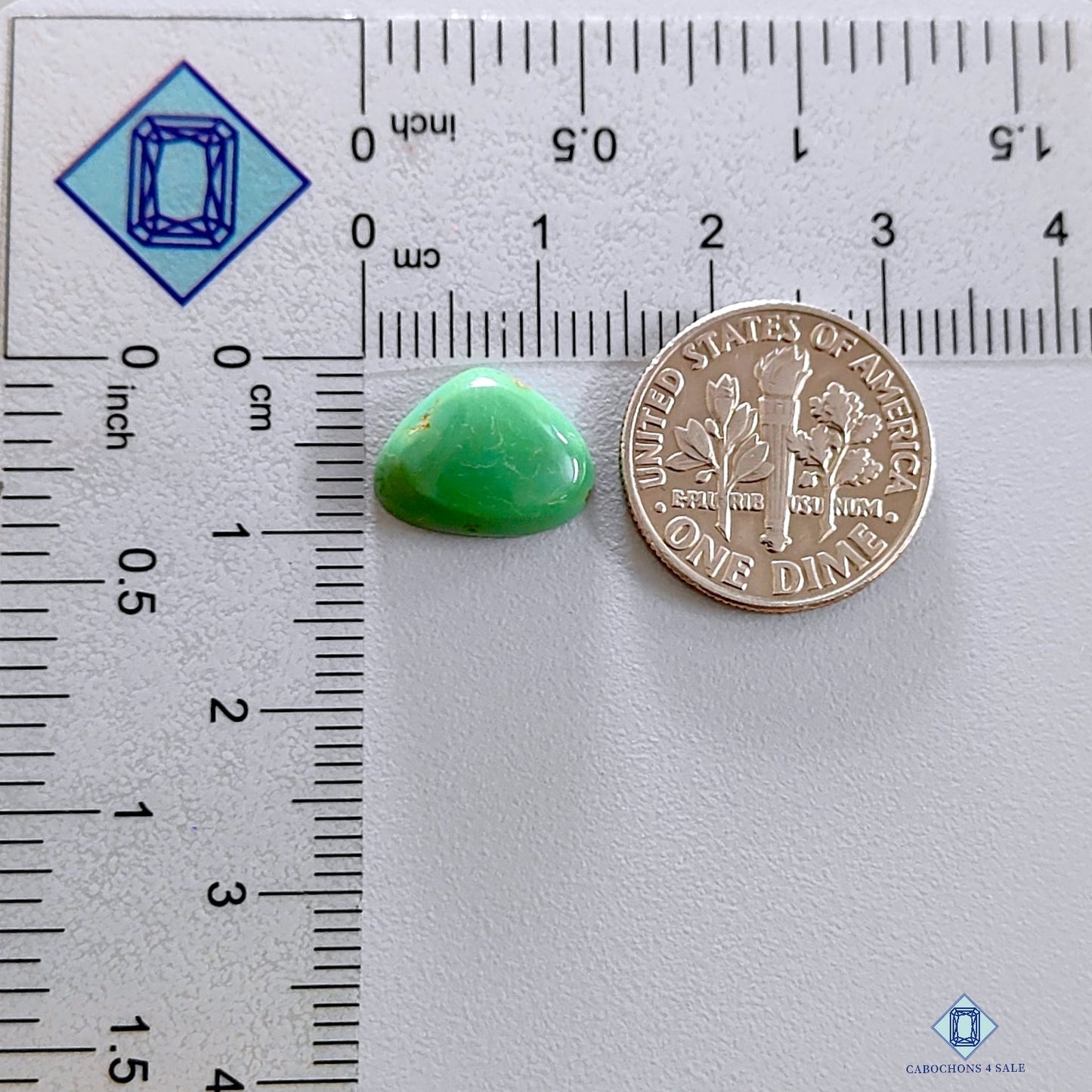 Tibetian Turquoise Pear Cabochons