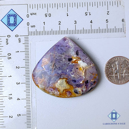 Natural Tiffany Stone Gemstone Pear Cabochons 38*41*6mm from USA available for sale