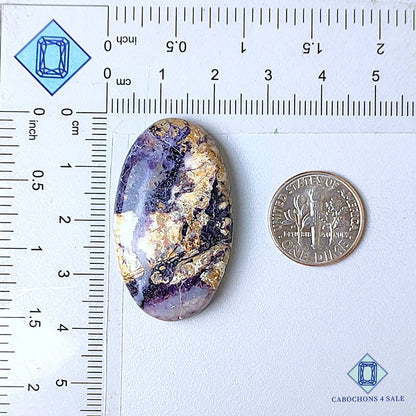 Natural Tiffany Stone Gemstone Oval Cabochons 37*22*6mm from USA available for sale
