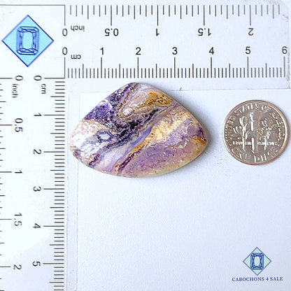 Cabujones de piedra preciosa Tiffany en forma de pera de 37 x 26 x 7 mm, de EE. UU., disponibles para la venta.