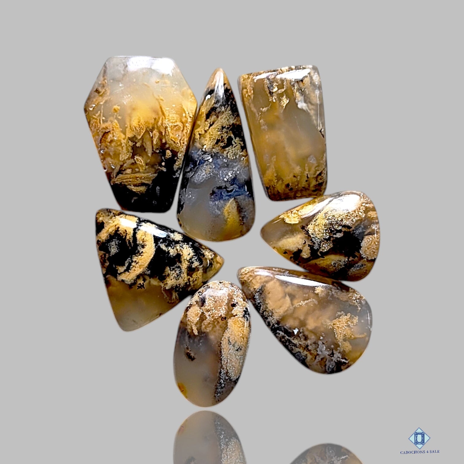 Tiger Dendritic Agate