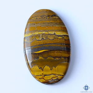 Tiger Eye Marquise Cabochons 38x23x5mm