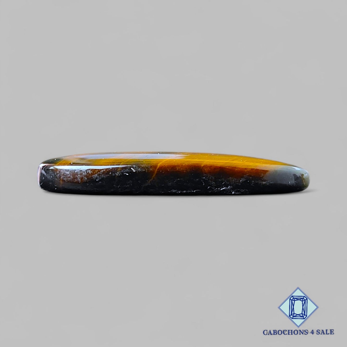 Natural Tiger Eye Gemstone Oval Cabochons 35*13*5mm from South Africa  available for sale