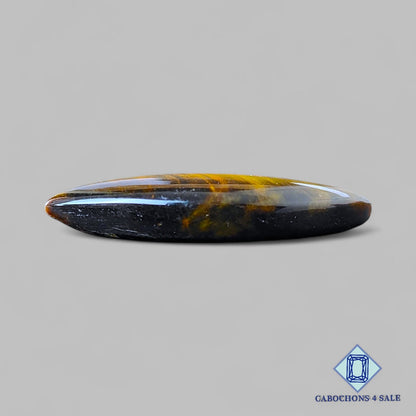 Natural Tiger Eye Gemstone Marquise Cabochons 35*15*6mm from South Africa  available for sale