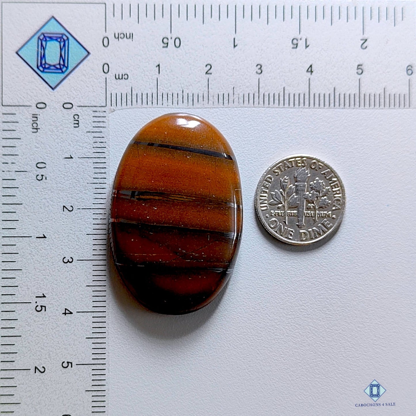 Tiger Eye Oval Cabochons