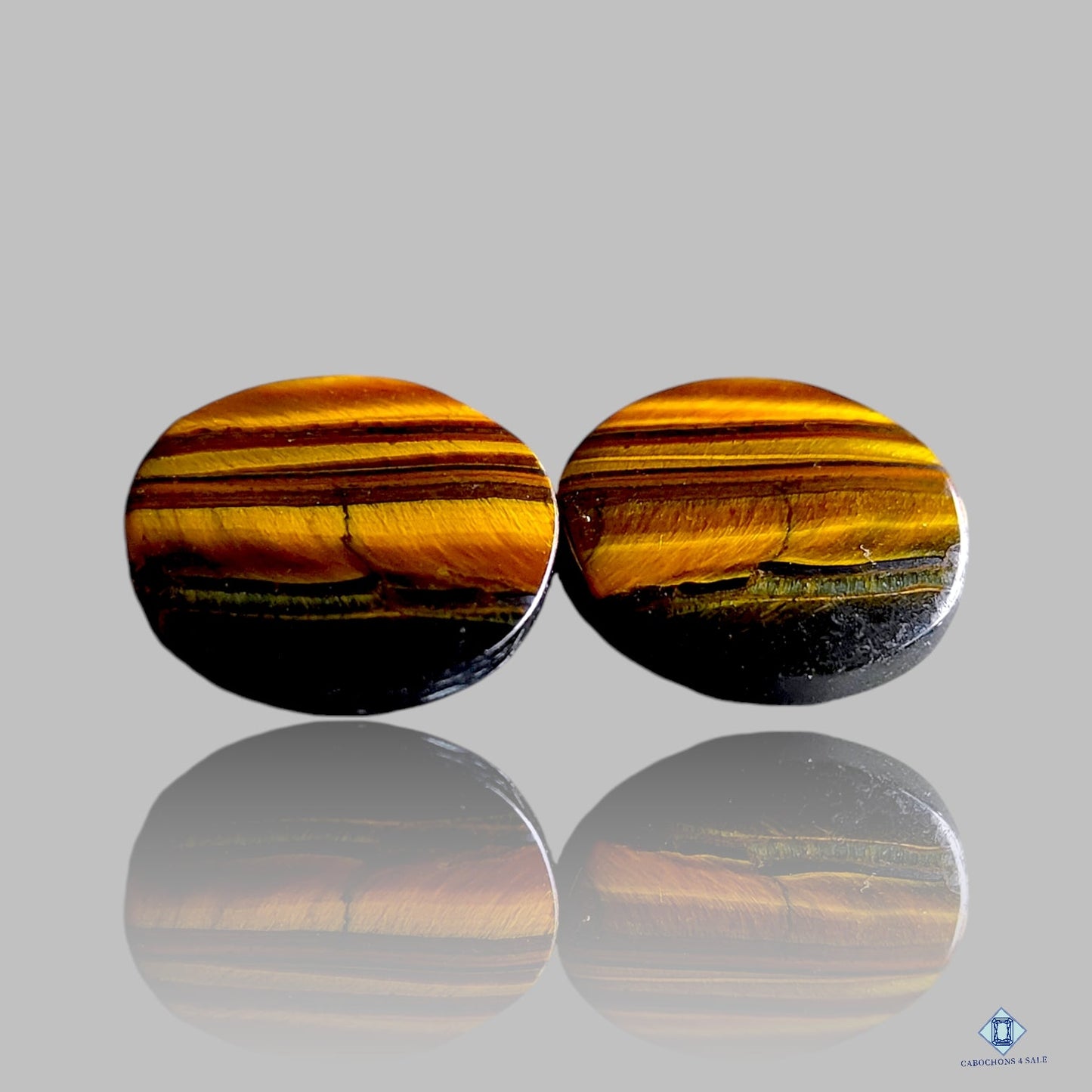 Tiger Eye Round Pairs