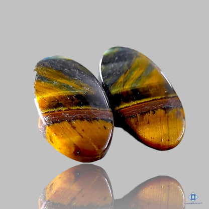 Tiger Eye Oval Pairs