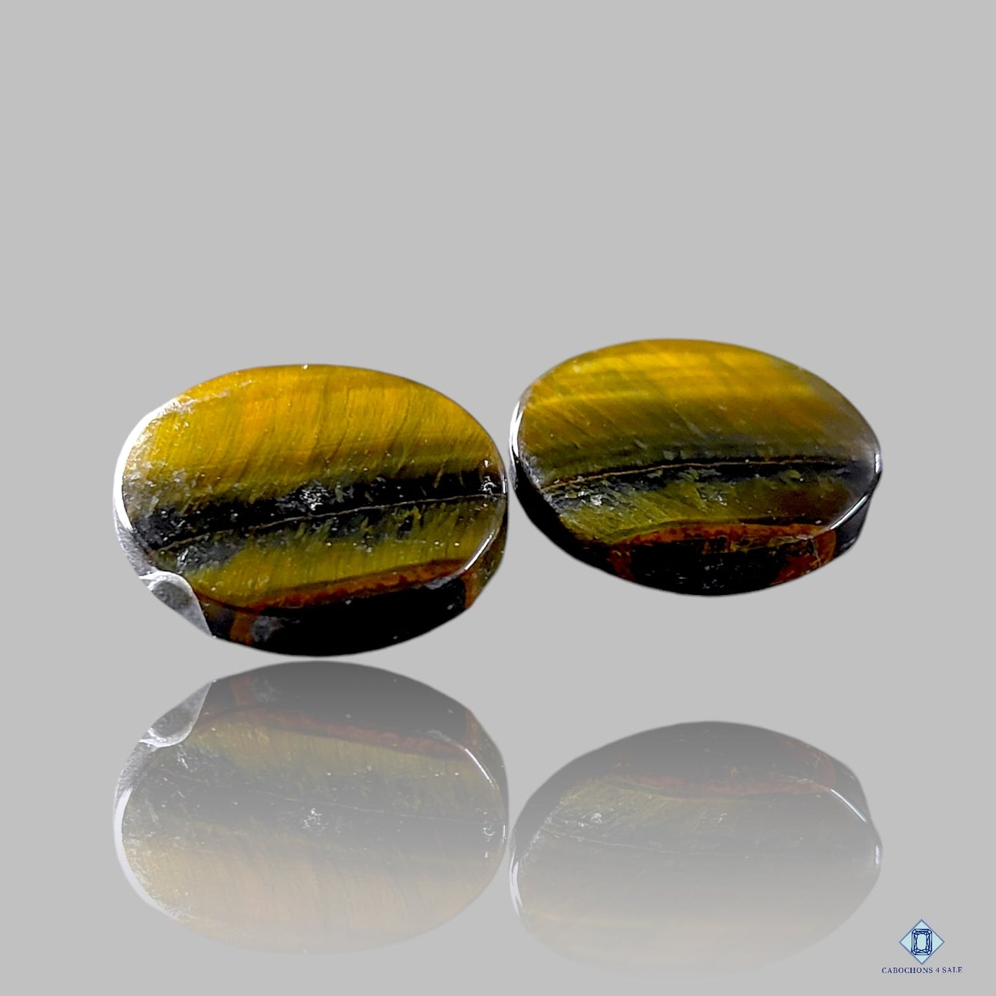 Tiger Eye Round Pairs