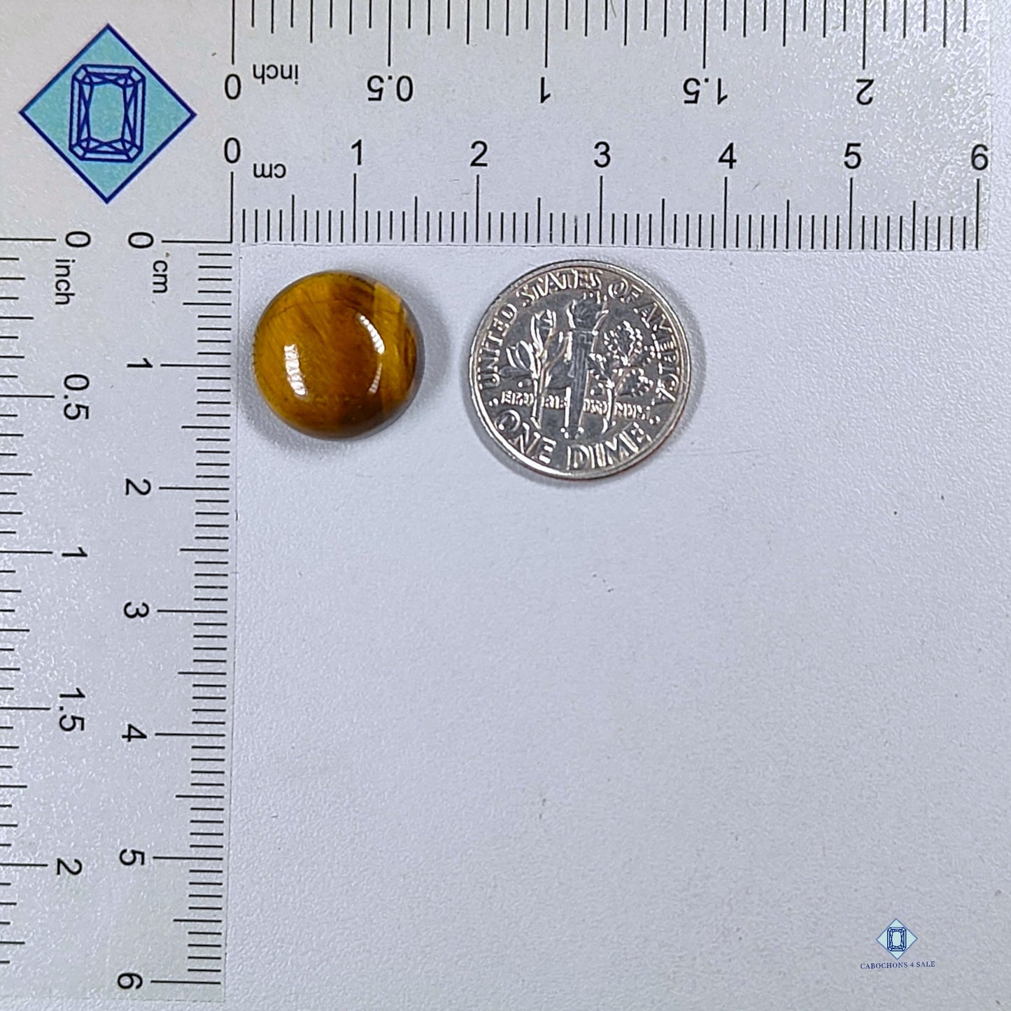 Tiger Eye Round Cabochons