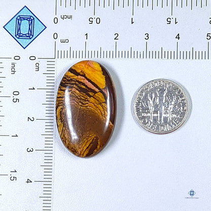 Outback Jasper Palm Stone Oval Cabochons