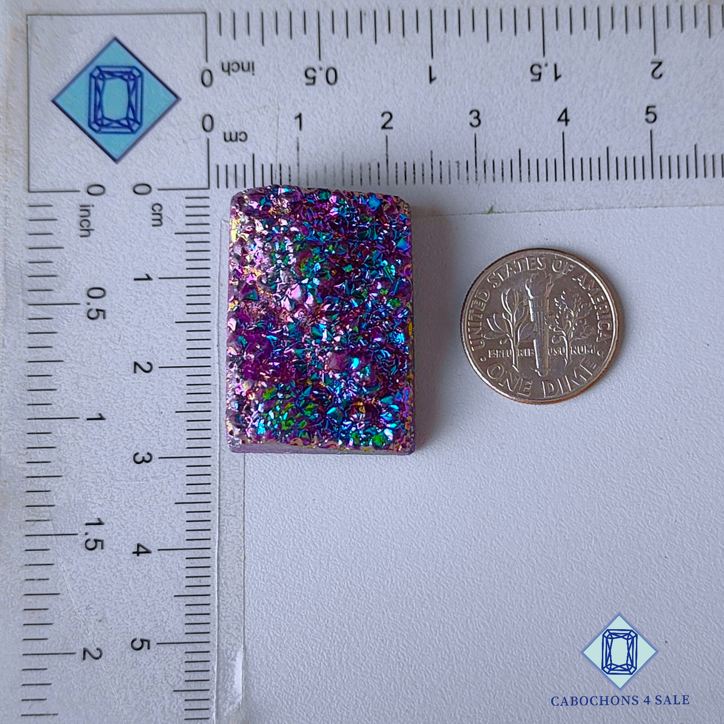 Titanium Druzy Quartz