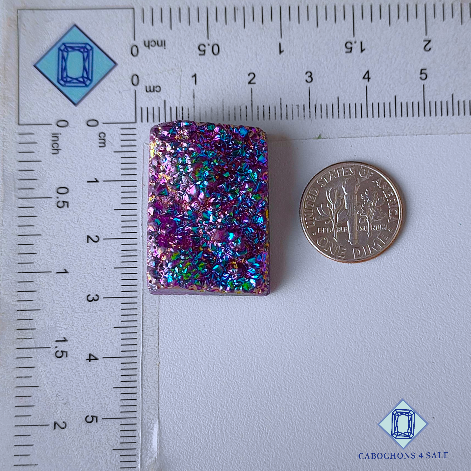 Titanium Druzy Quartz