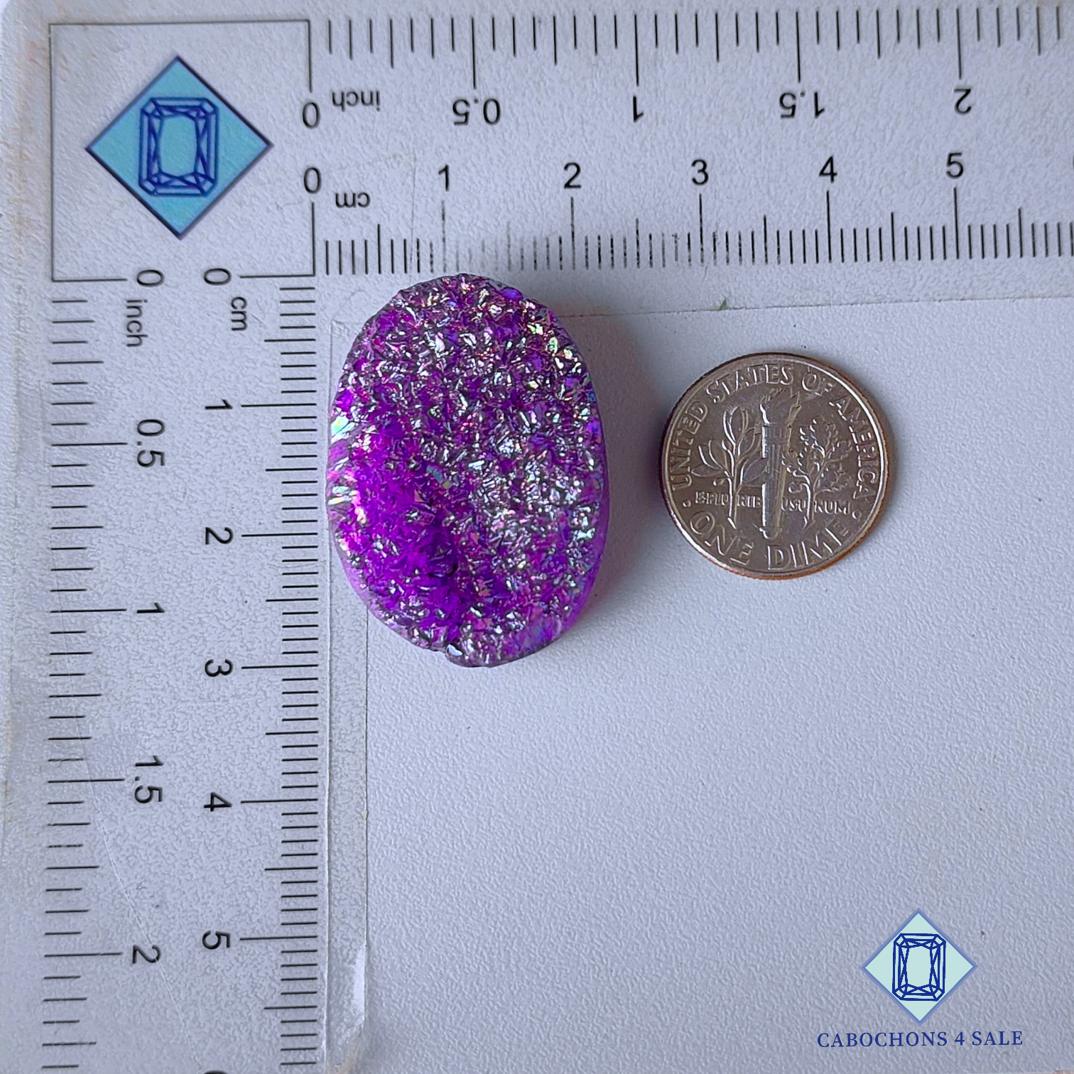 Titanium Druzy Quartz