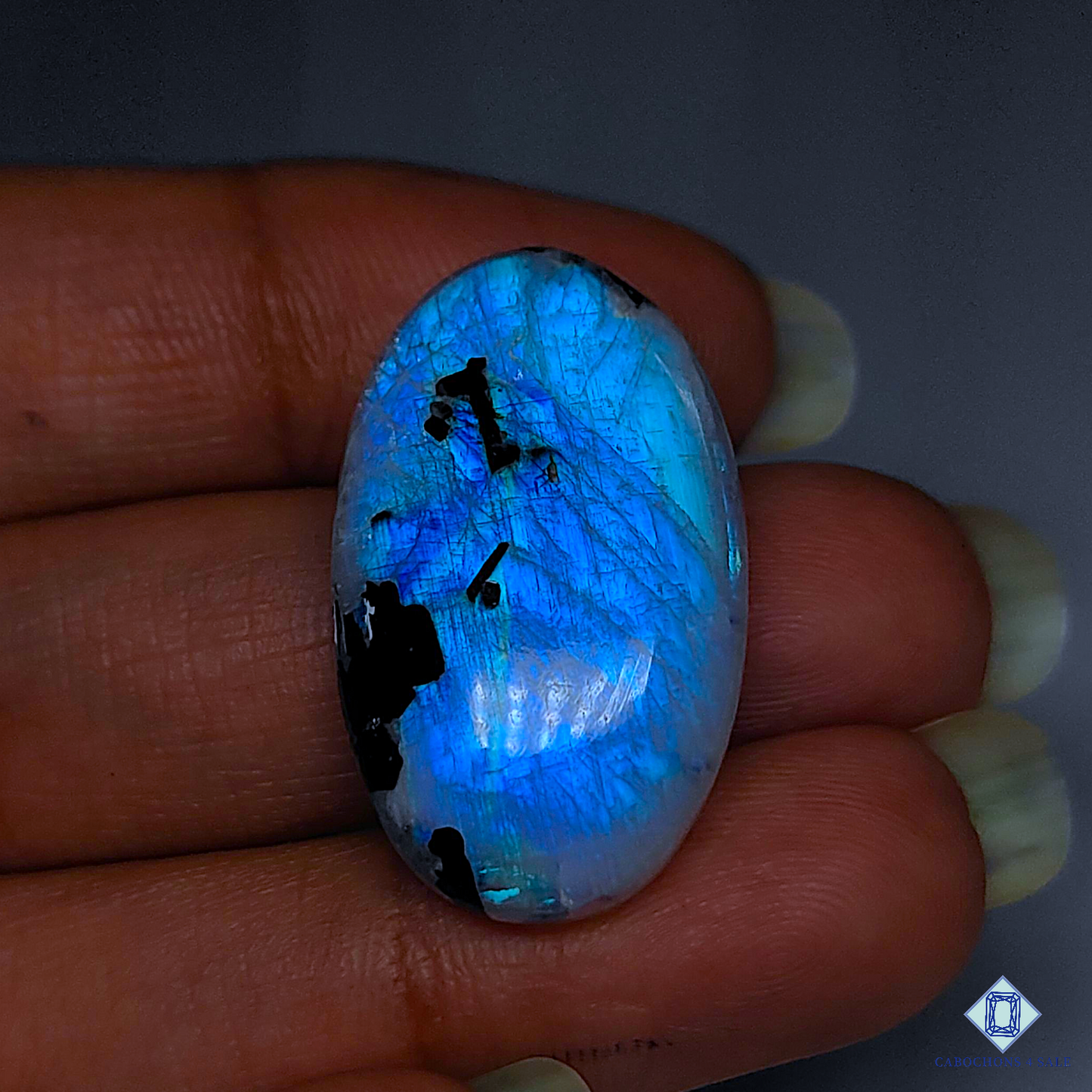 Tourmaleted Moonstone