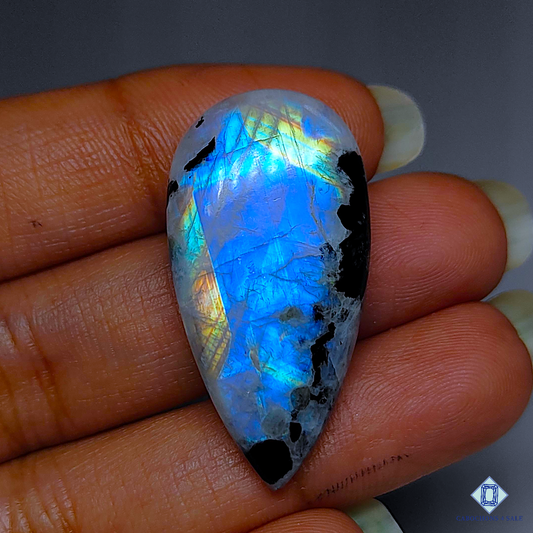 Tourmaleted Moonstone