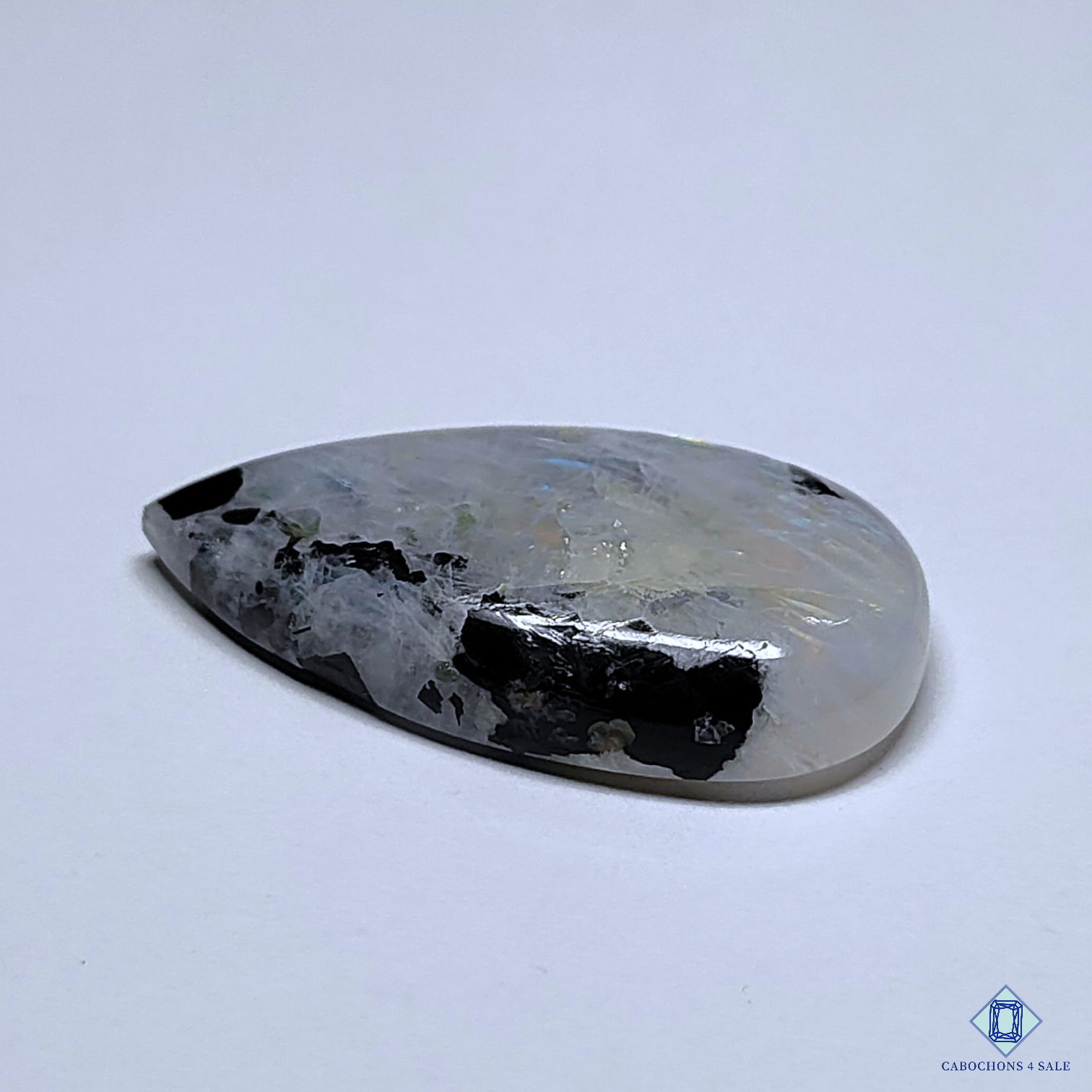 Tourmaleted Moonstone