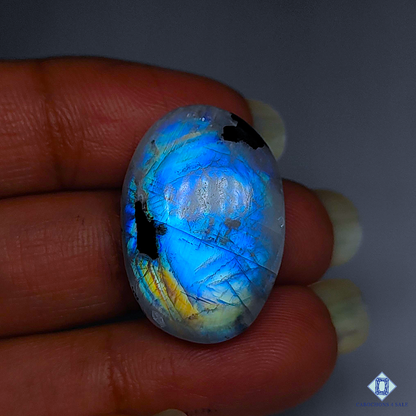 Tourmaleted Moonstone