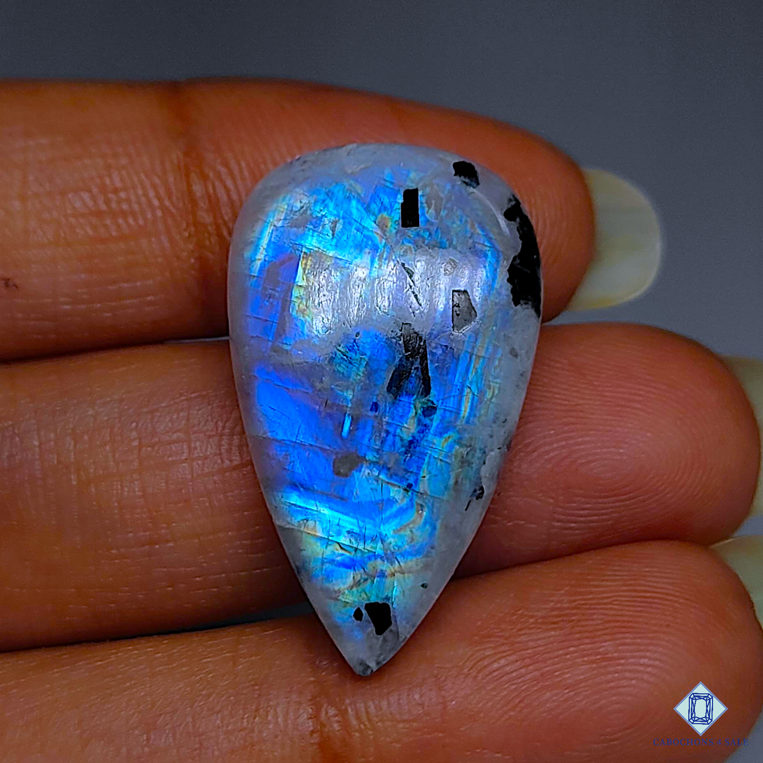 Tourmaleted Moonstone