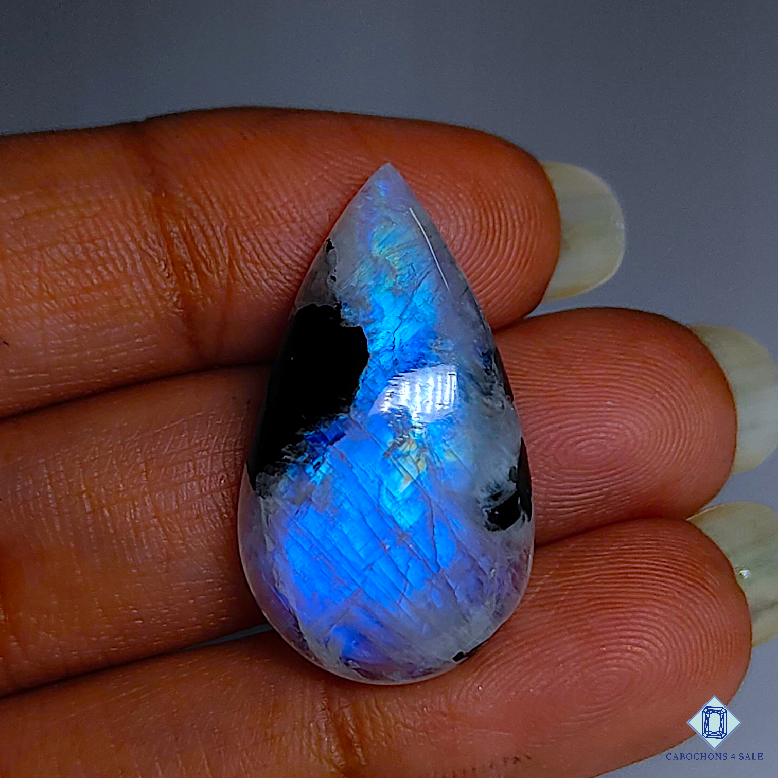 Tourmaleted Moonstone