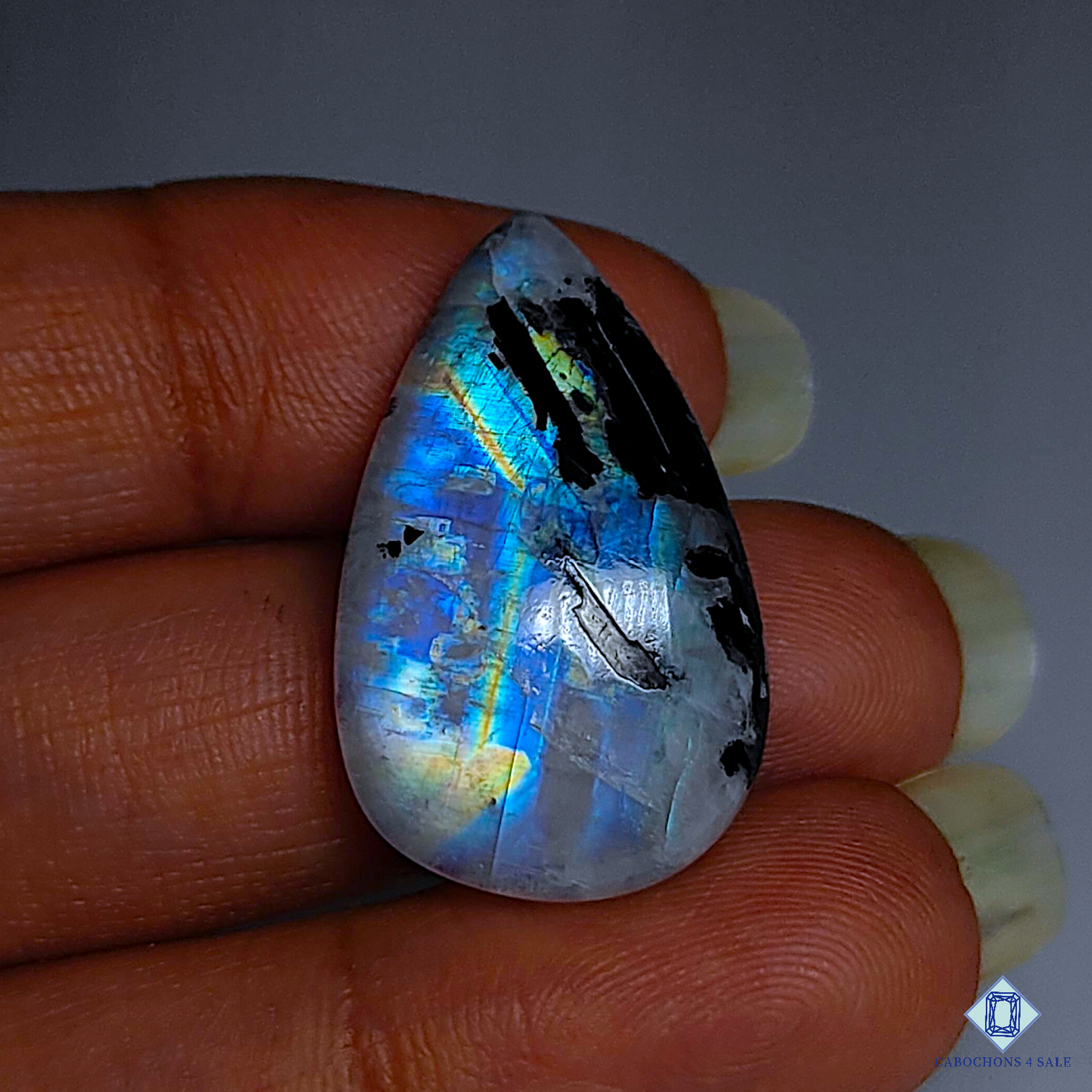 Tourmaleted Moonstone