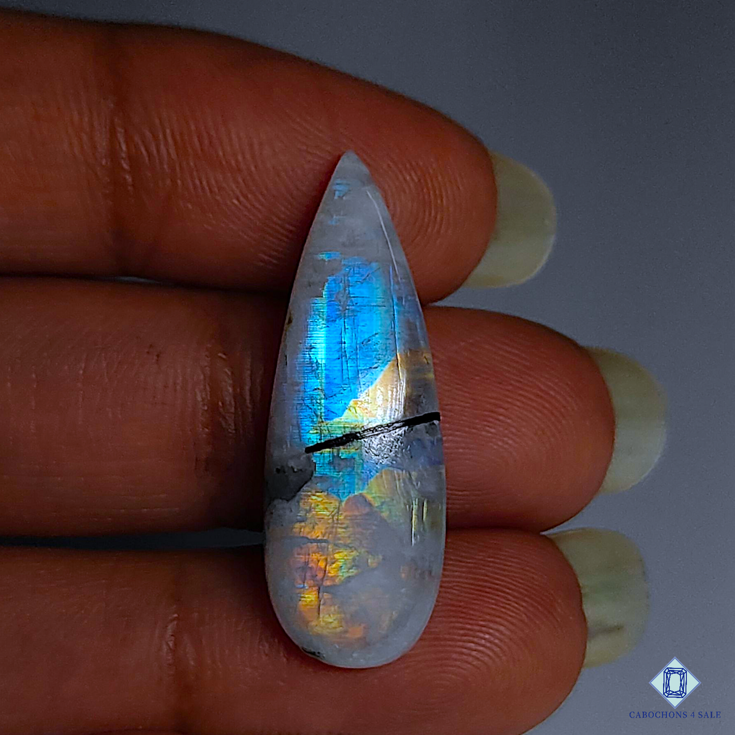 Tourmaleted Moonstone