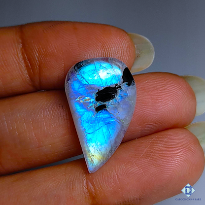 Tourmaleted Moonstone