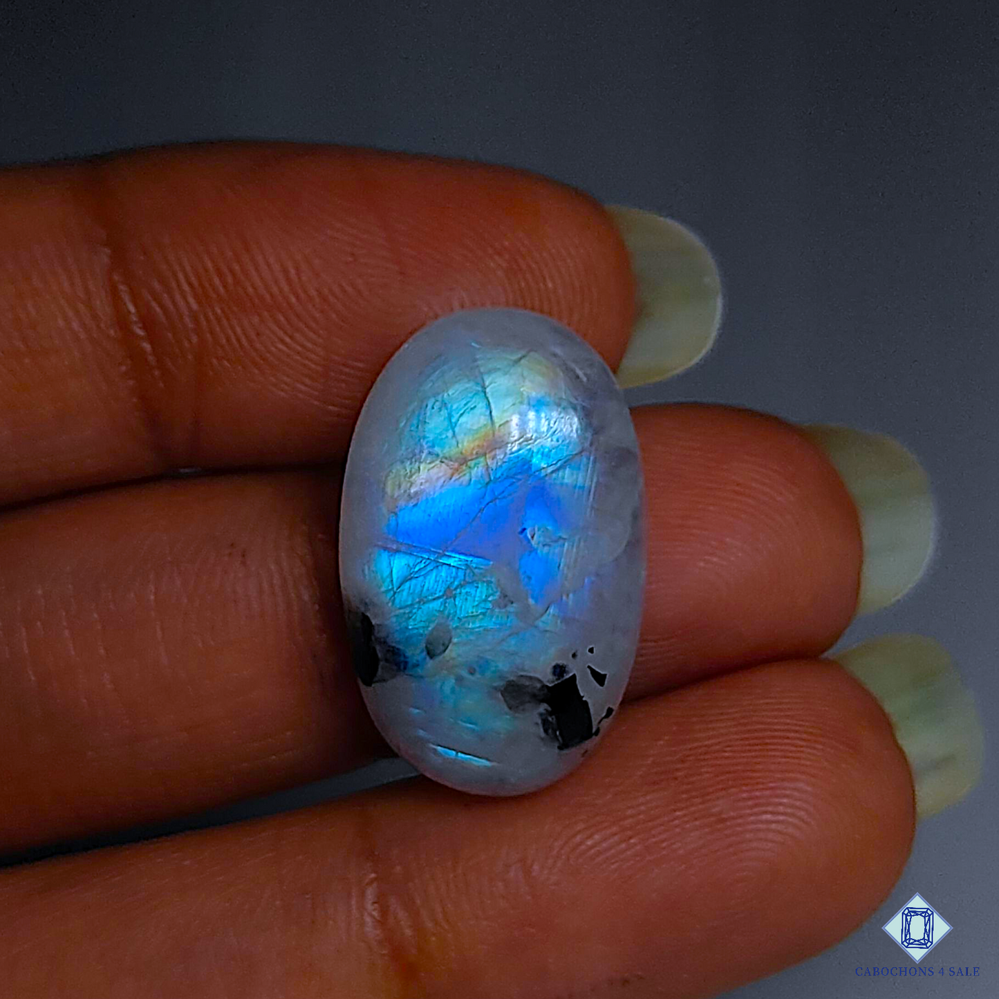 Tourmaleted Moonstone