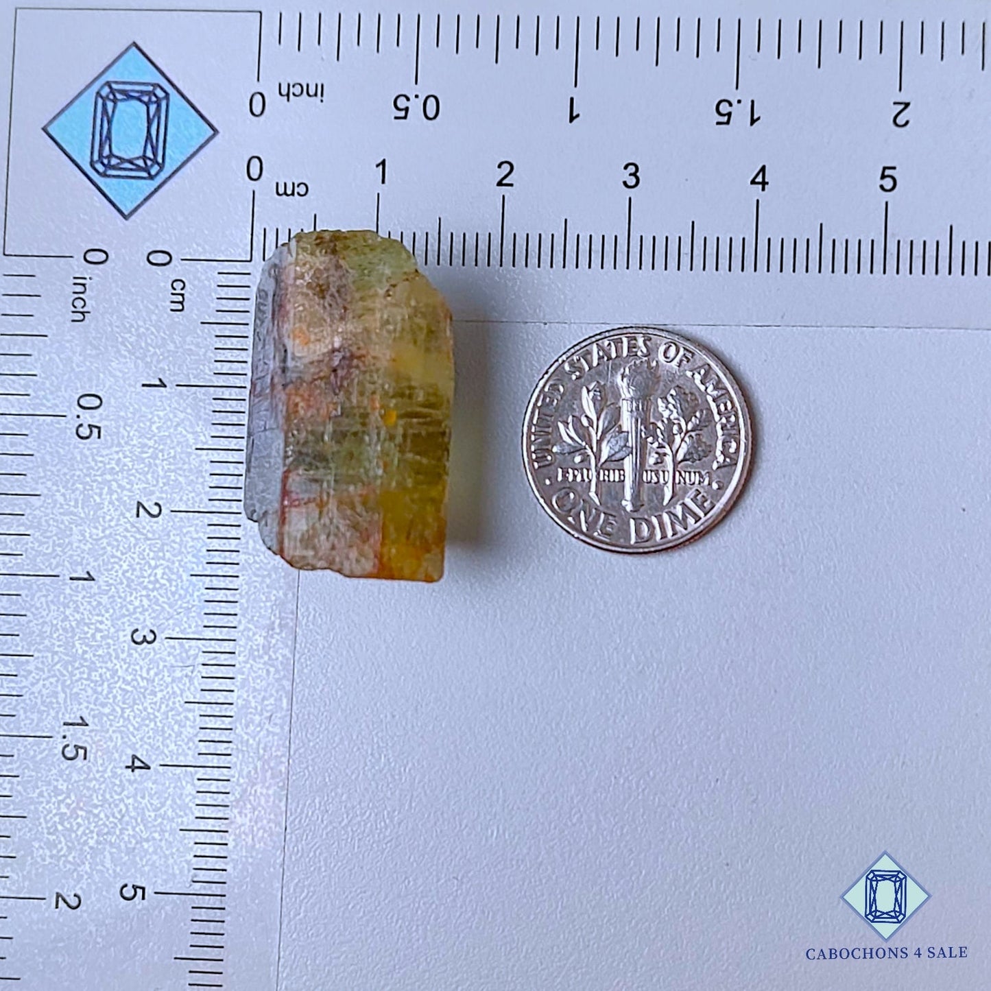 Piedra preciosa aguamarina verde natural drusa de 25 x 16 x 13 mm, procedente de Brasil, disponible para la venta.