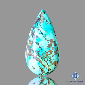 Natural Turquoise Gemstone Pear Cabochons 29*15*6mm from USA available for sale