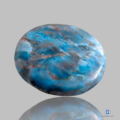 Turquoise Apatite Round Cabochons