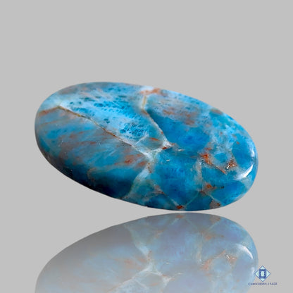 Turquoise Apatite Oval Cabochons