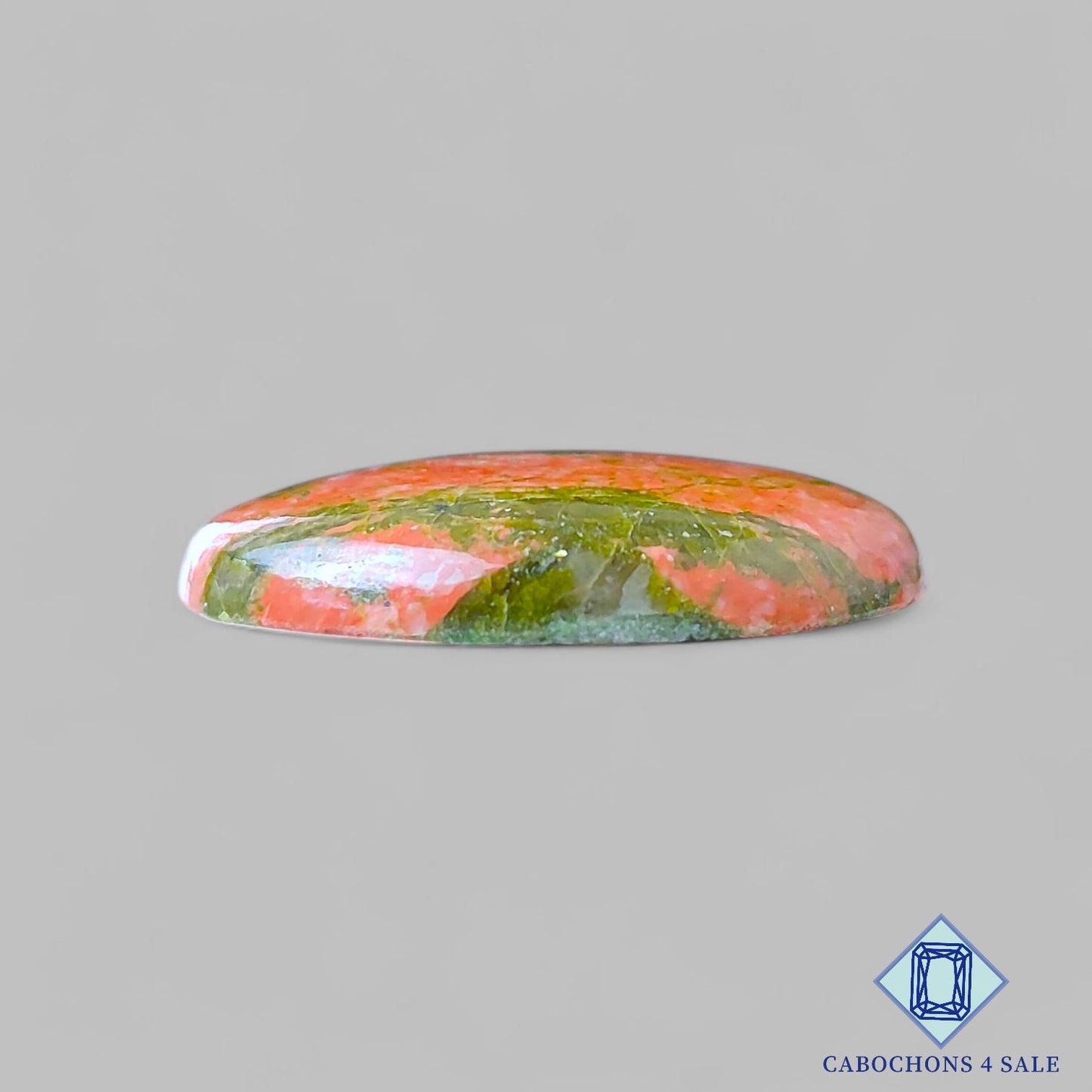 Natural Unakite Gemstone  Oval Cabochons 29*23*5mm from USA available for sale