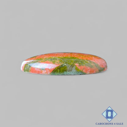Natural Unakite Gemstone  Oval Cabochons 29*23*5mm from USA available for sale