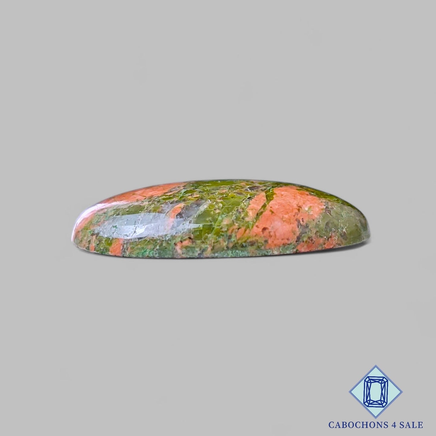 Natural Unakite Gemstone  Oval Cabochons 30*20*5mm from USA available for sale