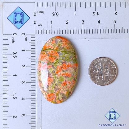 Unakite Oval Cabochons