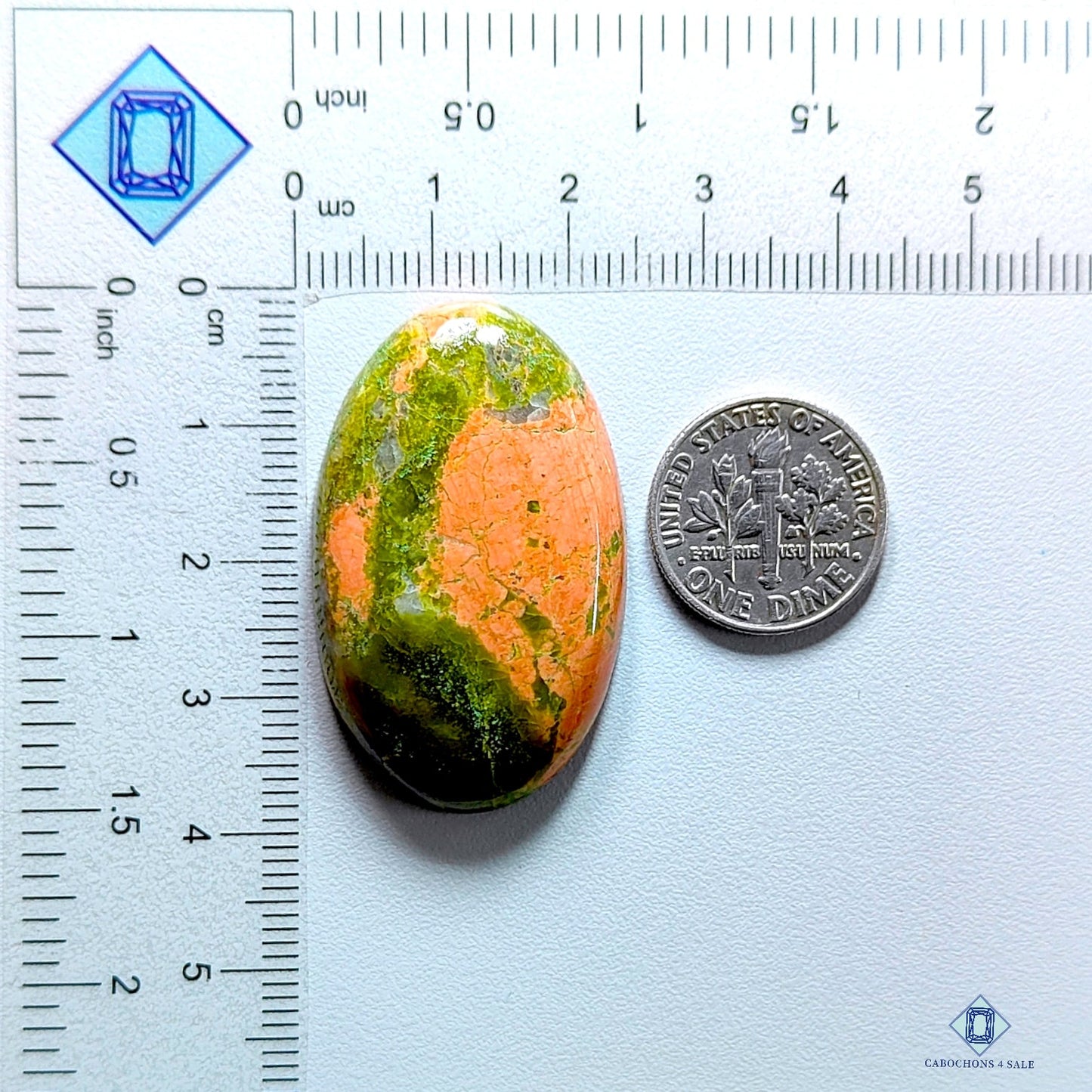 Unakite Oval Cabochons