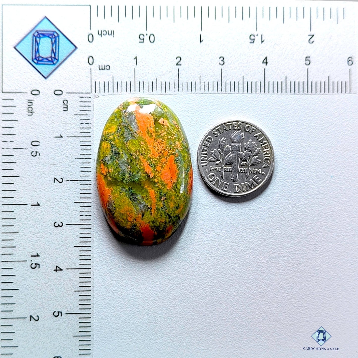 Unakite Oval Cabochons