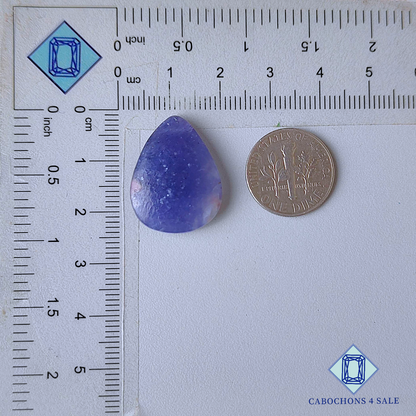 Unicorn Lepidolite Pear Cabochons