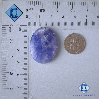 Unicorn Lepidolite Oval Cabochons