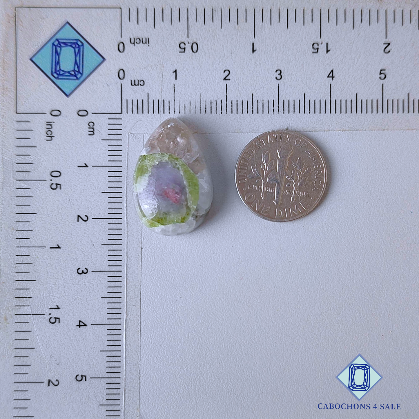 Unicorn (Tourmaline) Pear Cabochons