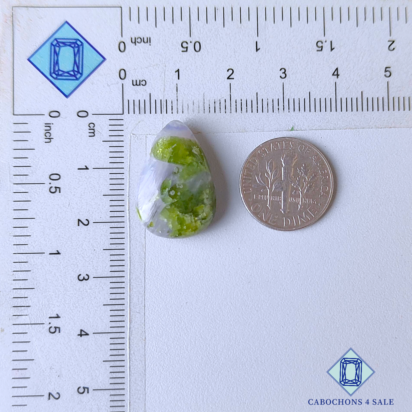 Unicorn (Tourmaline) Pear Cabochons