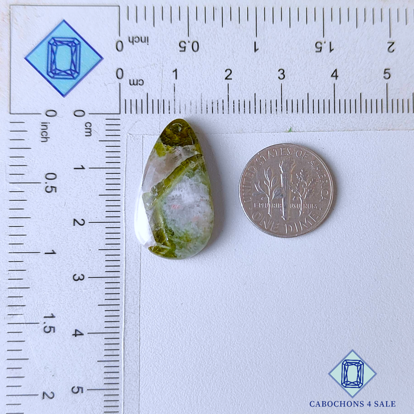 Unicorn (Tourmaline) Pear Cabochons