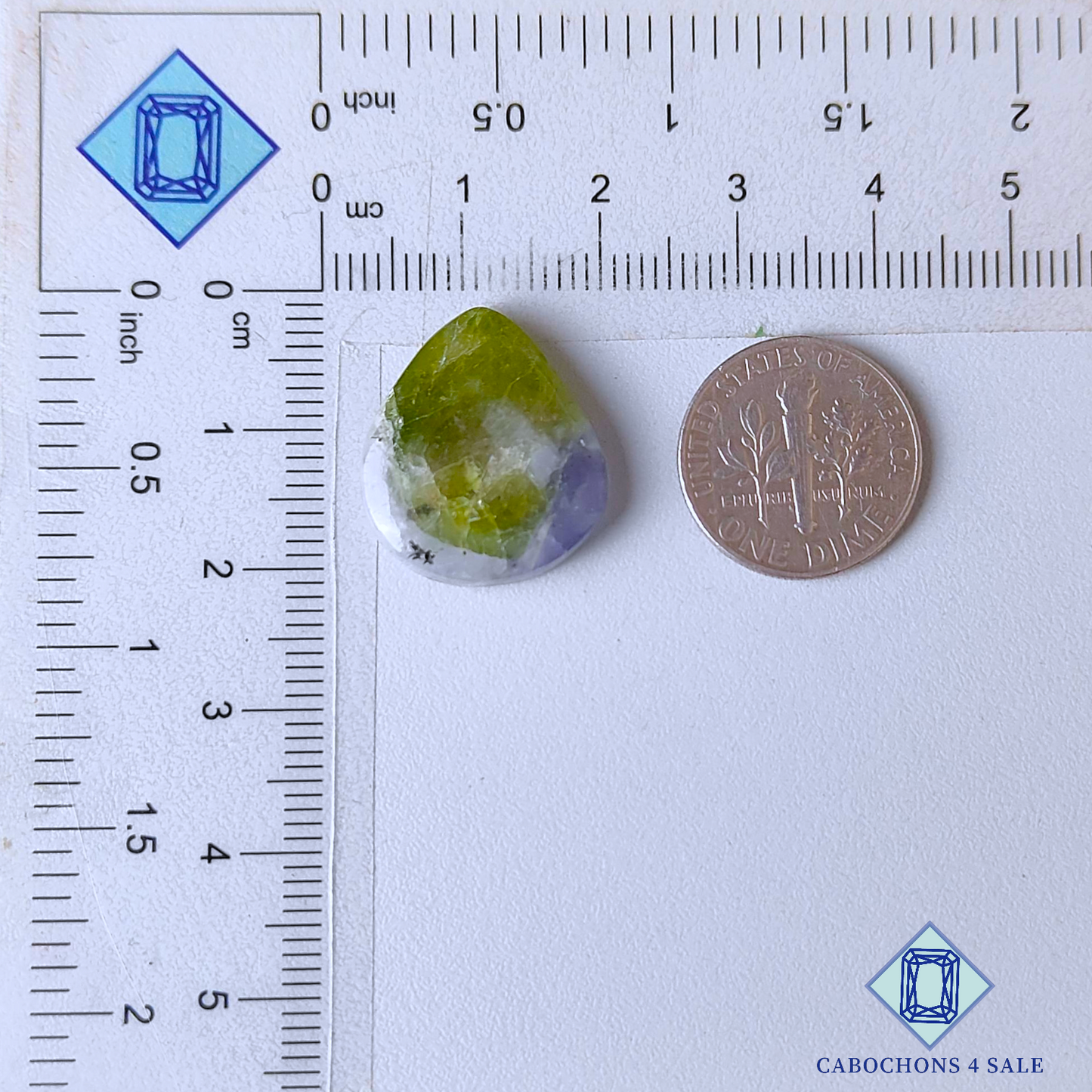 Unicorn (Tourmaline) Pear Cabochons