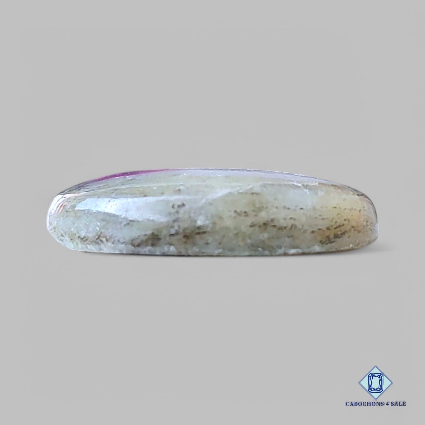 Natural Unicorn (Tourmaline) Gemstone Oval Cabochons 21*16*5mm from Brazil available for sale