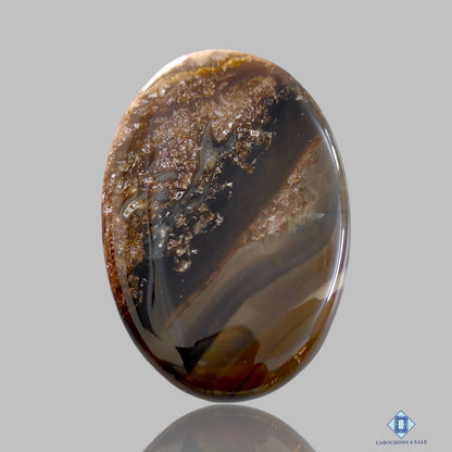 Valcanic Agate Oval Cabochons