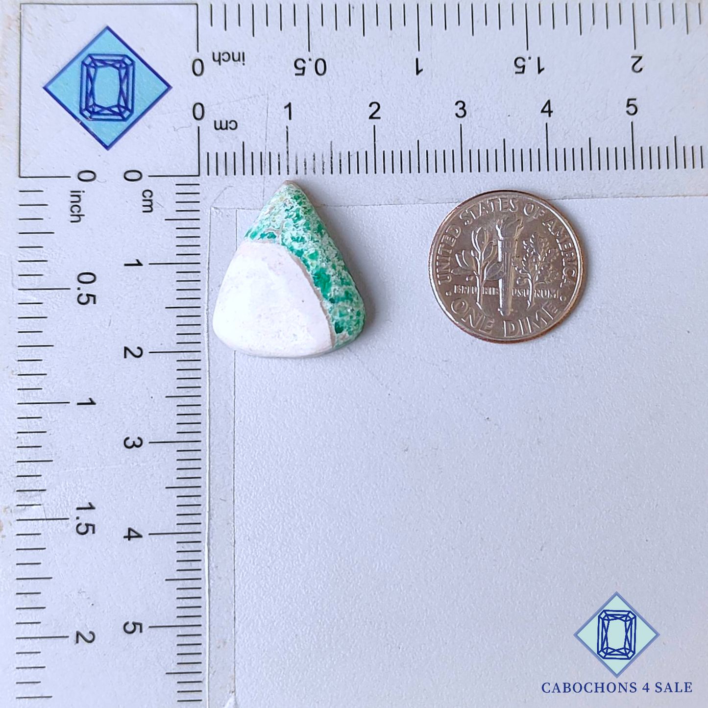 Variscite Pear Cabochons