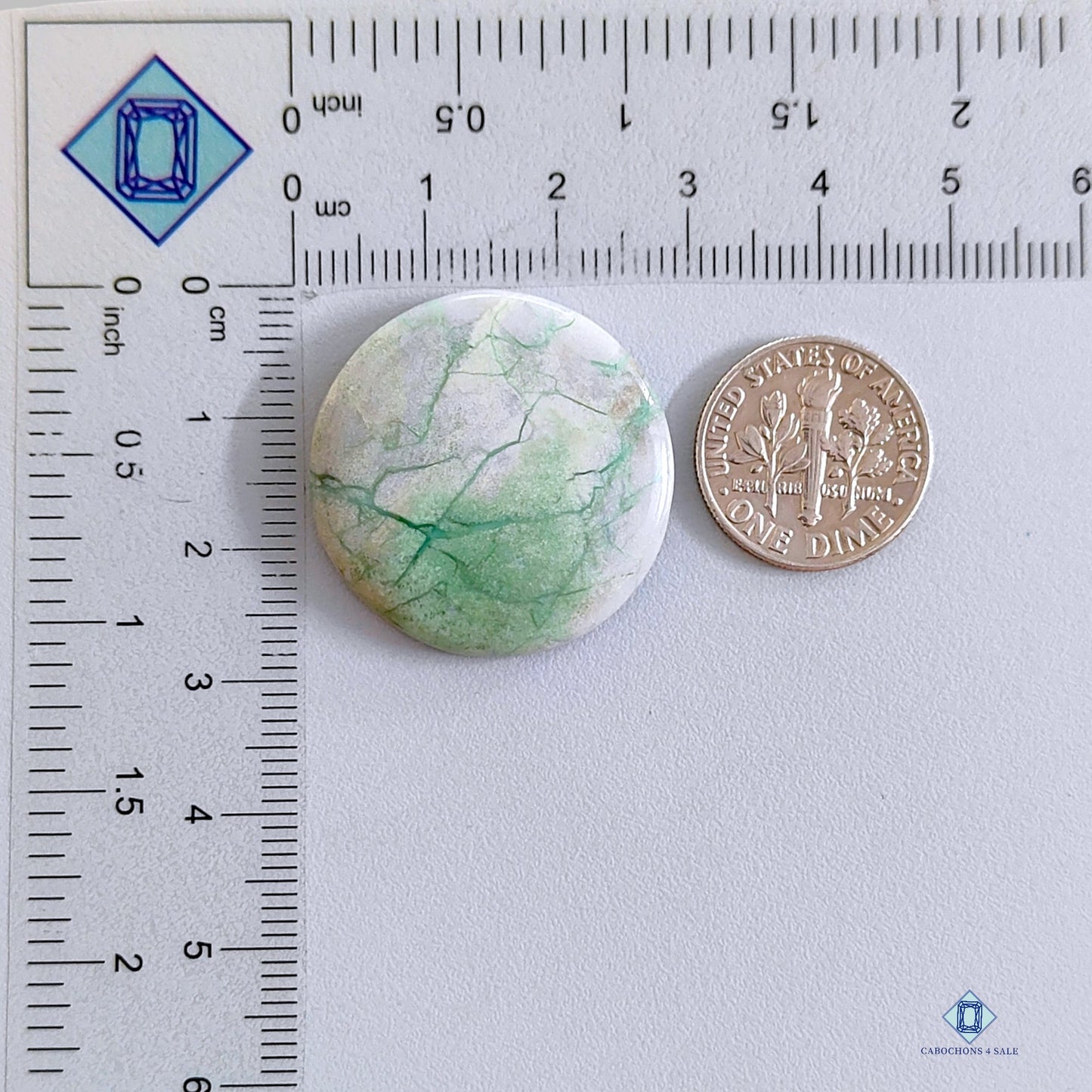 Variscite  Round Cabochons