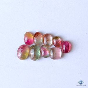 Watermelon Tourmaline Mix Shape Lots 5*4*2 to 7*5*3mm