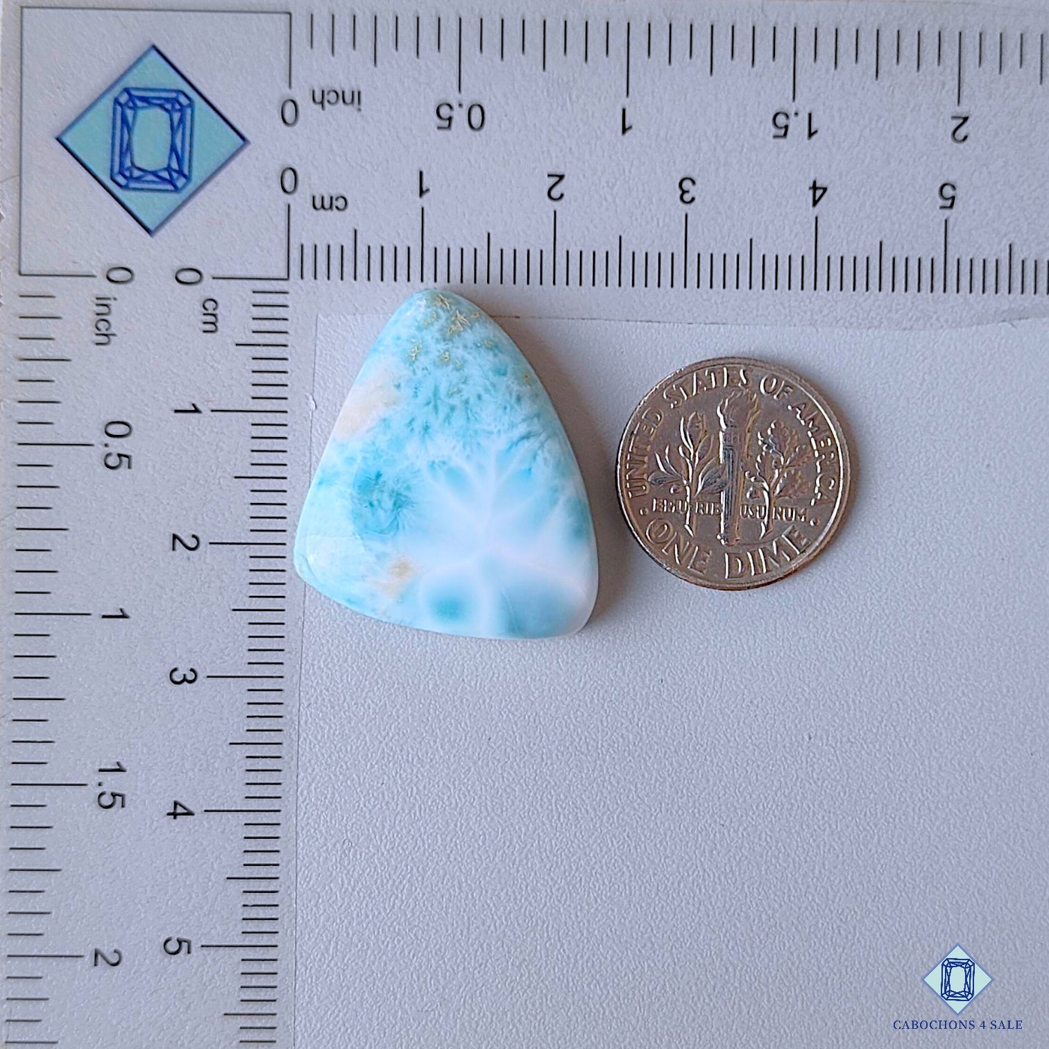 White Larimar