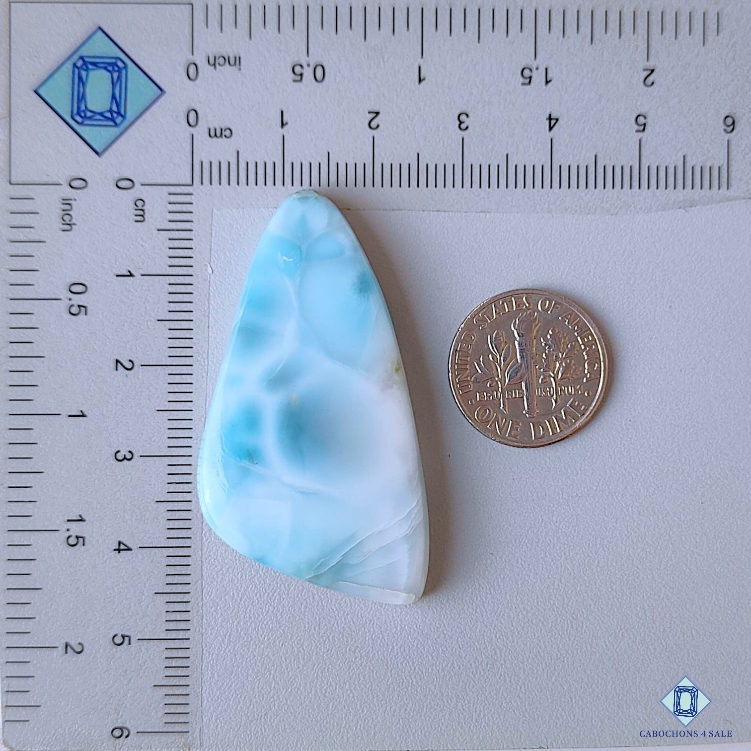 White Larimar